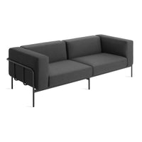 Cache Sofa in Sunbrella Coal - Angle 7