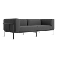 Cache Sofa in Sunbrella Coal - Angle 3