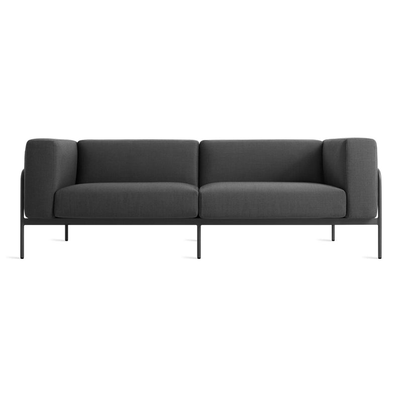 Cache Sofa (NON PFAS) in Sunbrella Coal - Angle 1