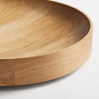Cusp Large Bowl in White Oak - Angle 9