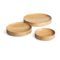 Cusp Medium Bowl in White Oak - Angle 6