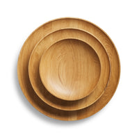 Cusp Large Bowl in White Oak - Angle 7