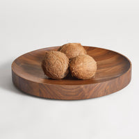 Cusp Large Bowl in Walnut - Angle 8