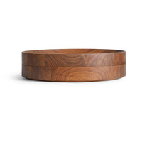 Cusp Large Bowl in Walnut - Angle 4