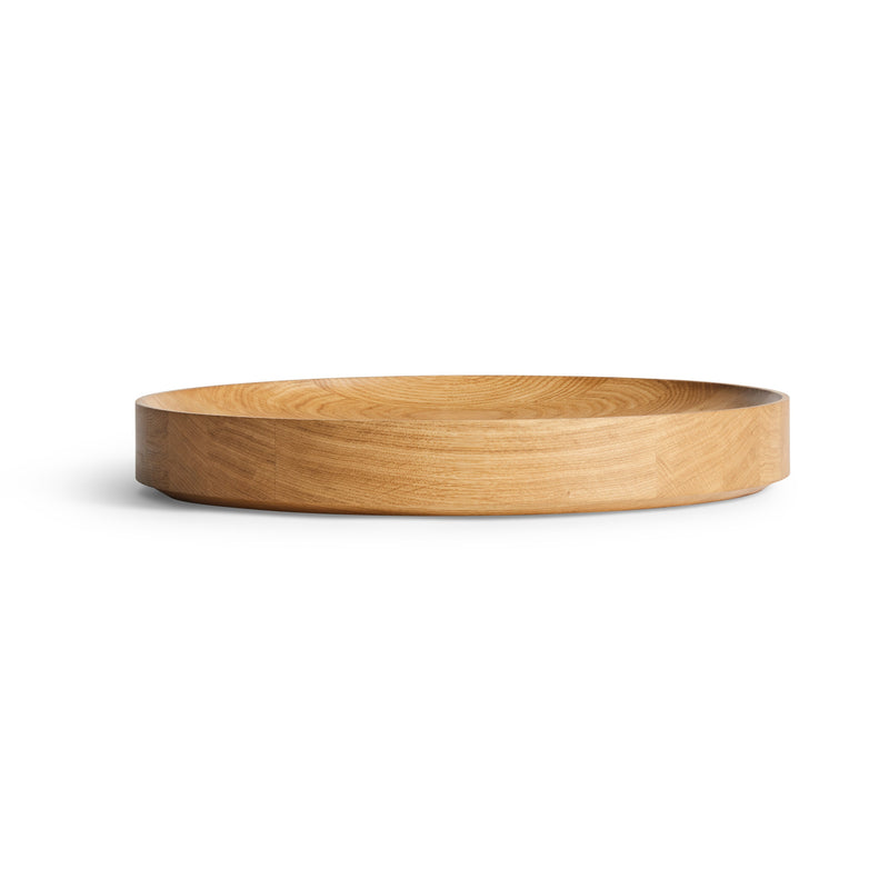 Cusp Large Bowl in White Oak - Angle 1