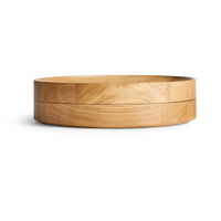Cusp Large Bowl in White Oak - Angle 4
