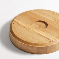 Cusp Medium Bowl in White Oak - Angle 10