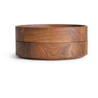 Cusp Small Bowl in Walnut - Angle 4
