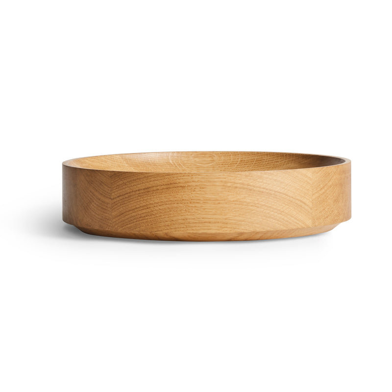Cusp Small Bowl in White Oak - Angle 1