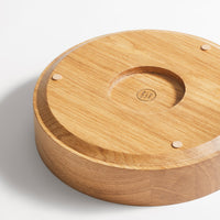 Cusp Small Bowl in White Oak - Angle 10