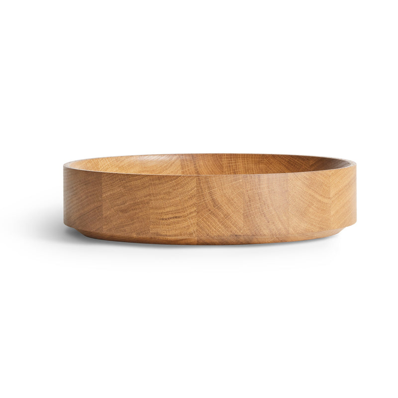 Cusp Small Bowl in White Oak - Angle 2