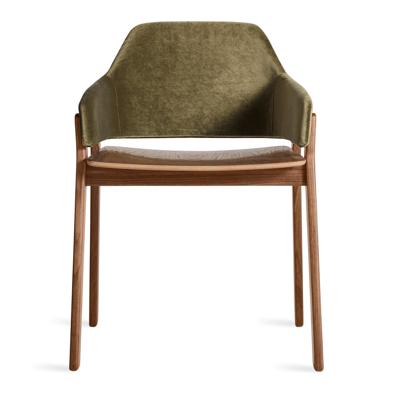 Clutch Chair in Moss Velvet