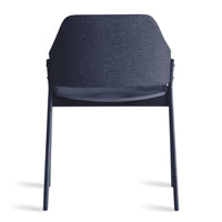 Clutch Chair in Edwards Navy / Navy on Ash - Angle 5