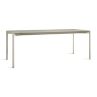 Comeuppance Dining Table in Putty - Angle 3