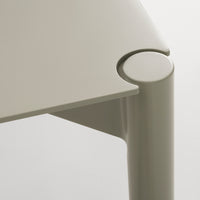 Comeuppance Dining Table in Putty - Angle 9