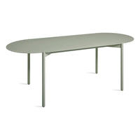 Comeuppance Dining Table en Grey Green - ángulo 5