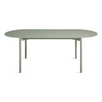 Comeuppance Dining Table en Grey Green - ángulo 3
