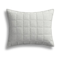 Canfield Stripe Quilt Set in Navy Stripe - Angle 3