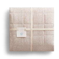 Canfield Stripe Quilt Set in Tomato Stripe - Angle 10