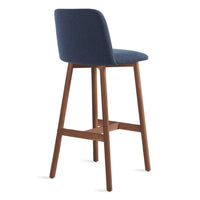 Chip Stool in Toohey Navy - Angle 4