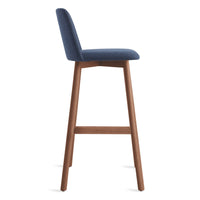 Chip Stool in Toohey Navy - Angle 3