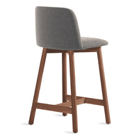 Chip Stool in Pewter - Angle 4
