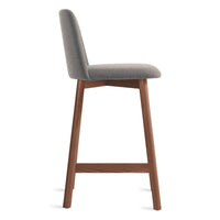 Chip Stool in Pewter - Angle 3