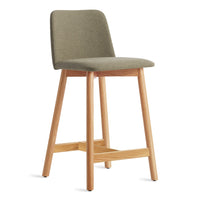 Chip Stool in Toohey Olive - Angle 2