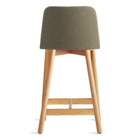 Chip Stool in Toohey Olive - Angle 5