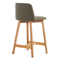 Chip Stool in Toohey Olive - Angle 4