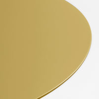 Circula Low Cocktail Table in Ochre - Angle 5