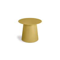 Circula Low Cocktail Table in Ochre - Angle 3