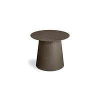 Circula Low Cocktail Table in Dark Olive - Angle 2