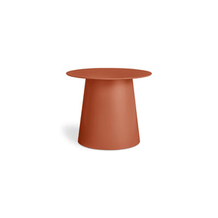 Circula Low Cocktail Table in Tomato - Angle 1