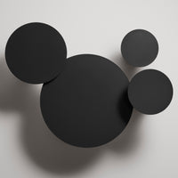 Circula Low Cocktail Table in Oblivion - Angle 7