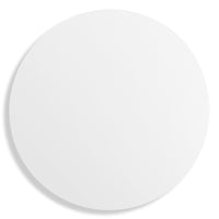 Circula Dining Table in White - Angle 3