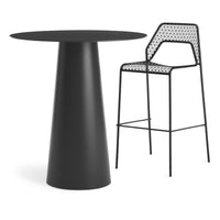 Circula Bar Height Table in Oblivion - Angle 3