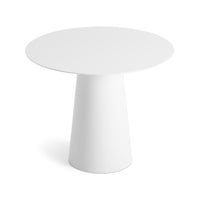 Circula Dining Table in White - Angle 2