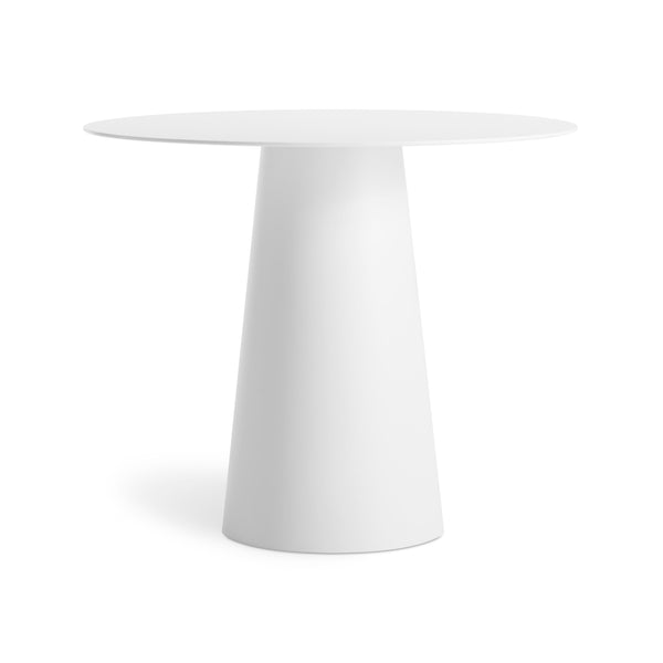 Circula Dining Table in White - Angle 1