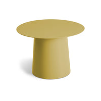 Circula Low Side Table in Ochre - Angle 5