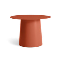 Circula Low Side Table in Tomato - Angle 1