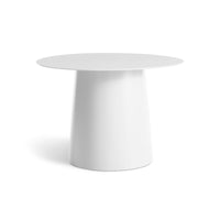 Circula Low Side Table in White - Angle 1