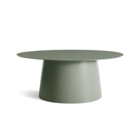 Circula Small Coffee Table in Grey Green - Angle 1