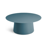 Circula Small Coffee Table in Marine Blue - Angle 5
