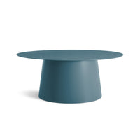 Circula Small Coffee Table in Marine Blue - Angle 1