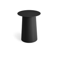 Circula Tall Side Table in Oblivion - Angle 2