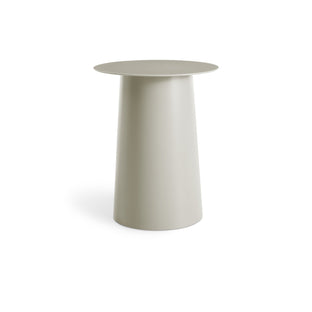 Circula Tall Side Table in Putty - Angle 1