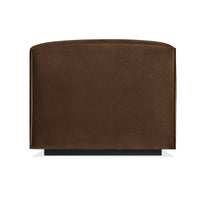 Cleon 96" Sofa in Coffee Velvet - Angle 4