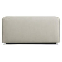 Cleon 56&quot; Armless Sofa in Maharam Mode in Clavicle - Angle 7