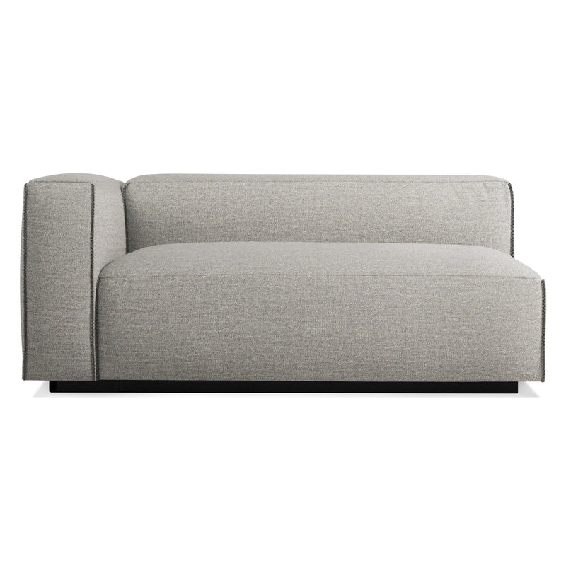 Cleon One Arm Sofa en Tait Charcoal